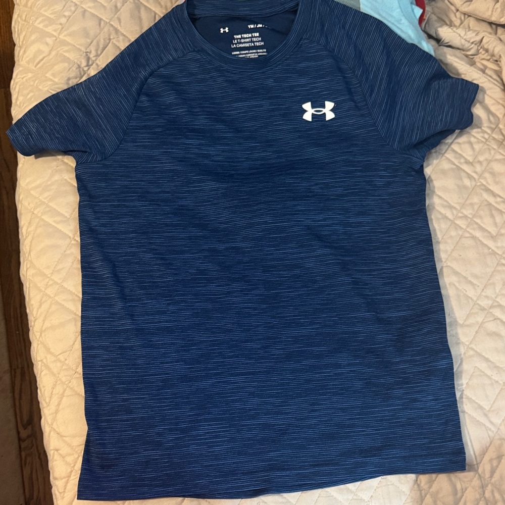 Under Armour Men's Navy Heather Tee